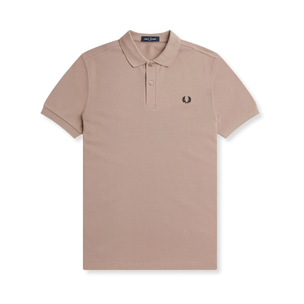 FRED PERRY Heren Polo's & T-shirts The Plain Shirt Lichtroze