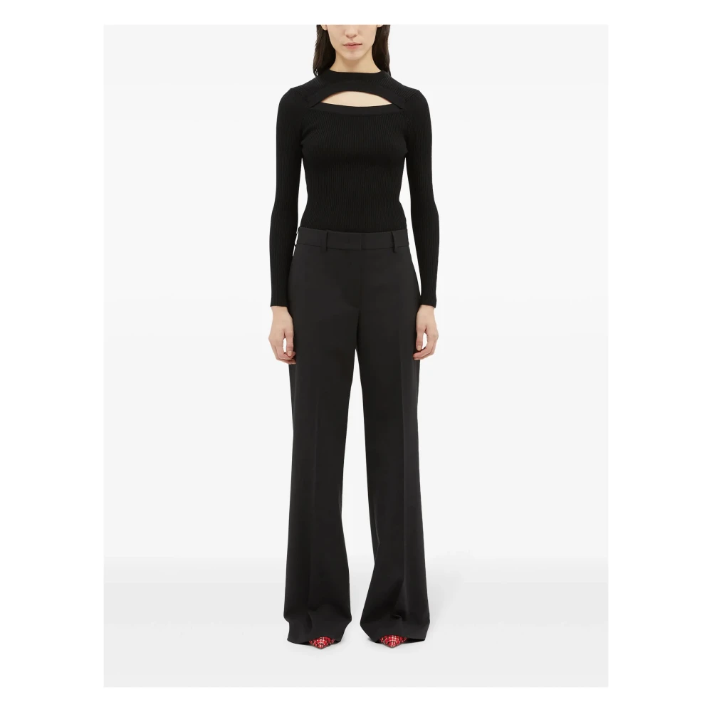Msgm Stijlvolle Herenbroek Black Dames