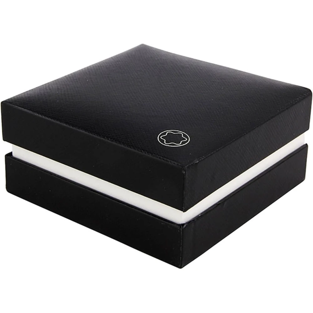 Montblanc Sleutelhanger Meesterwerk E-Tag Zwart Mb114062 Black Unisex