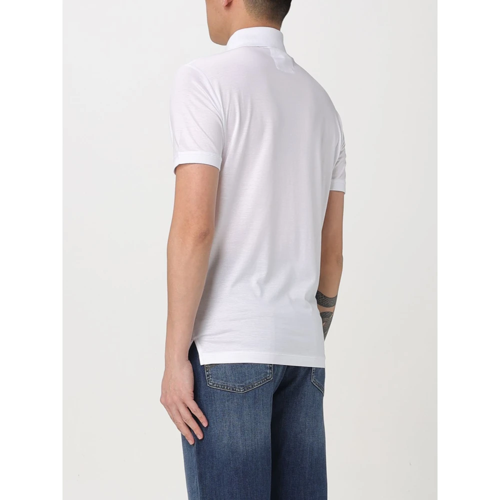Emporio Armani Witte T-shirts en Polos White Heren