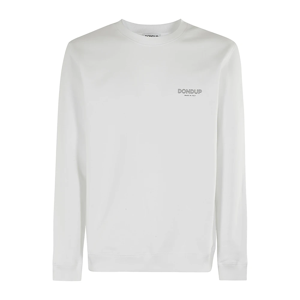 Dondup Sweatshirt met ronde hals White Heren