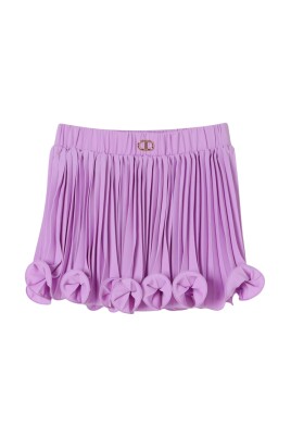 vibrant-violet-ruffle-mini-skirt