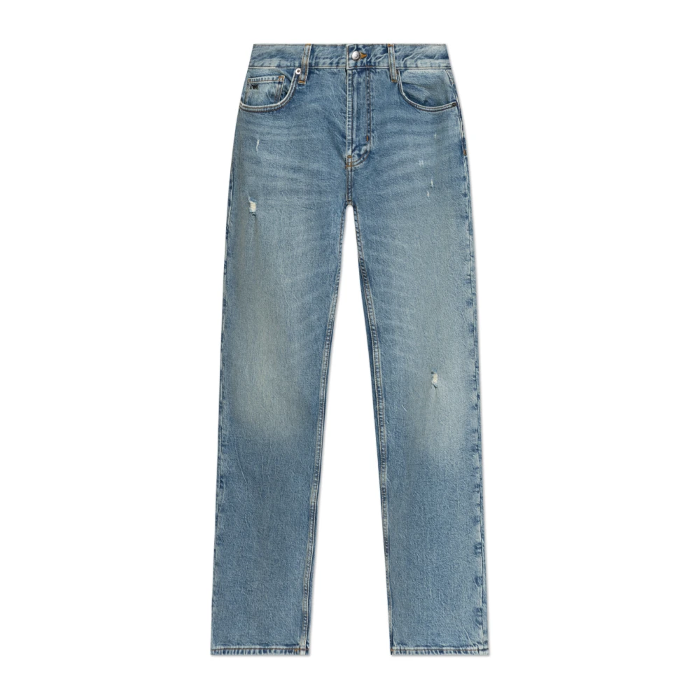 Emporio Armani Mannelijk Blauw Jeans Heren, W30, Katoen, J76 Jeans