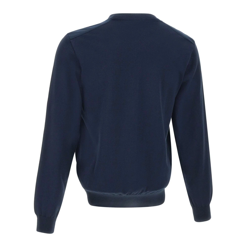 PAUL & SHARK Navy Blue Sweater met High Density Technology Blue Heren