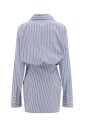 robe-mini-rayee-avec-taille-drapee