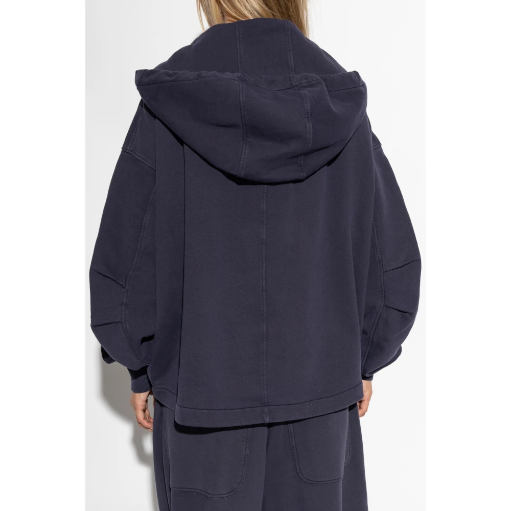 The Attico Hoodie Purple Dames