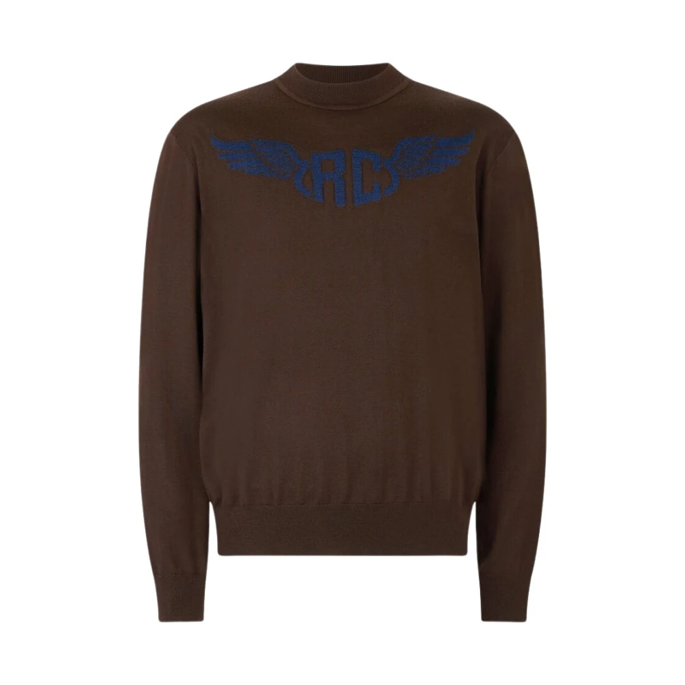 Roberto Cavalli Uomo Marrone Maglie, M, New,