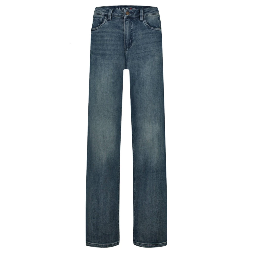 Florez June Loose Jeans Cr0043 Blue Dames