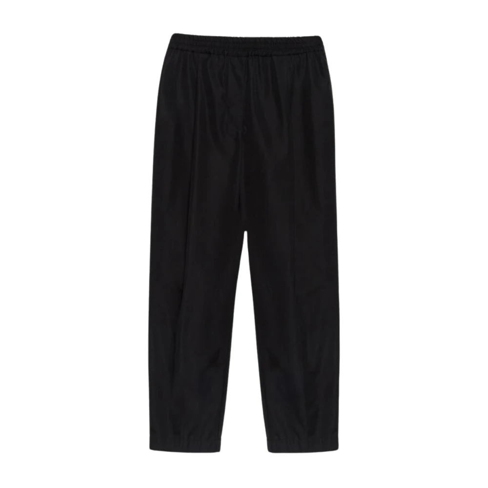 Aspesi Cropped broek Black Dames