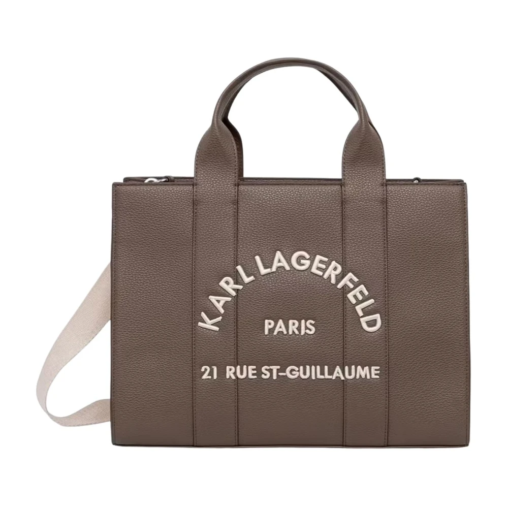 Karl Lagerfeld Brown Le Cabas Carré - Female - Shopping Bags - One Size - Bags