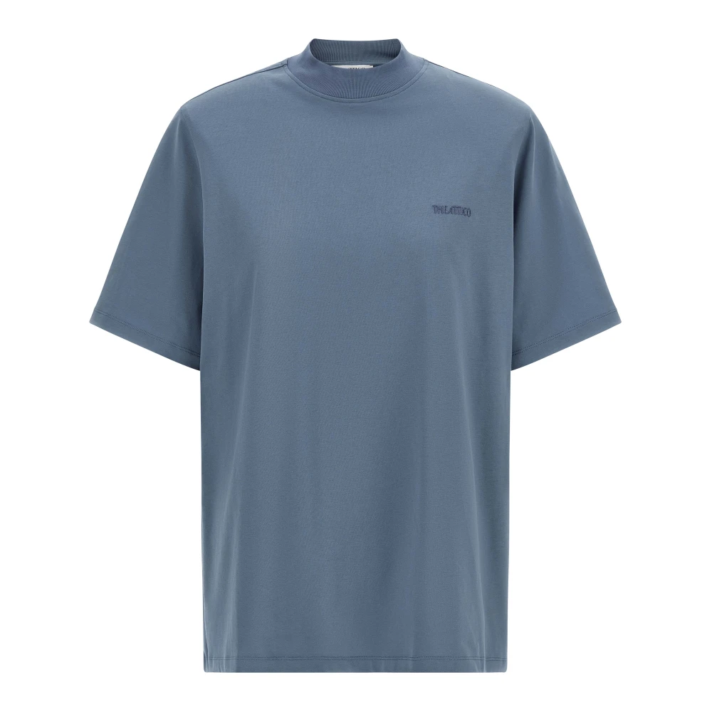 The Attico Blue T-Shirts - Female - T-Shirts - M - Tops