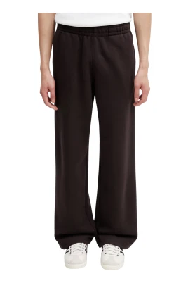 Joggingbyxor i fleece med lös passform