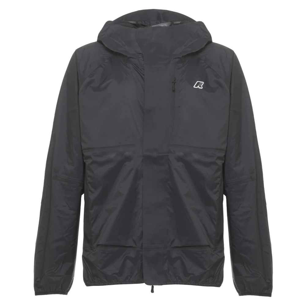 K-Way Uomo Nero Giacche, Xl, New,