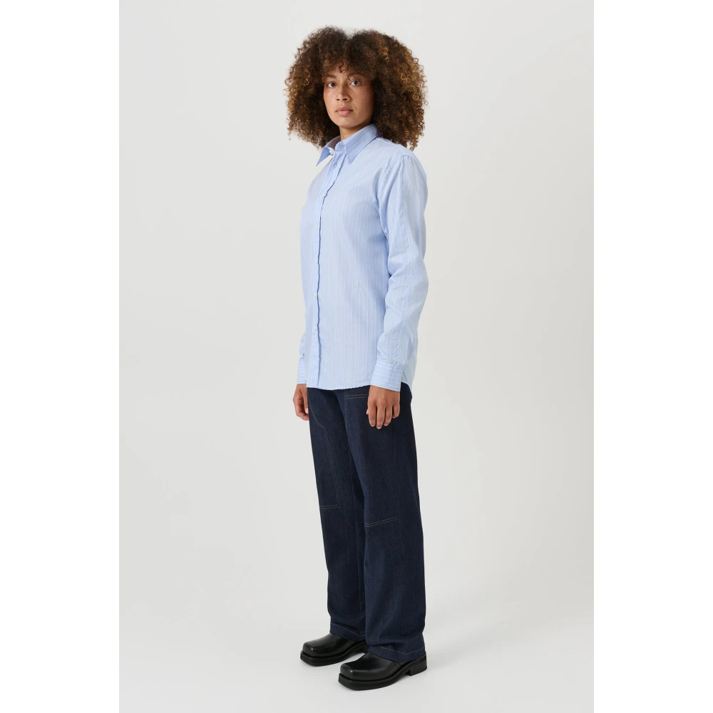 Soulland Overhemd Blue Dames