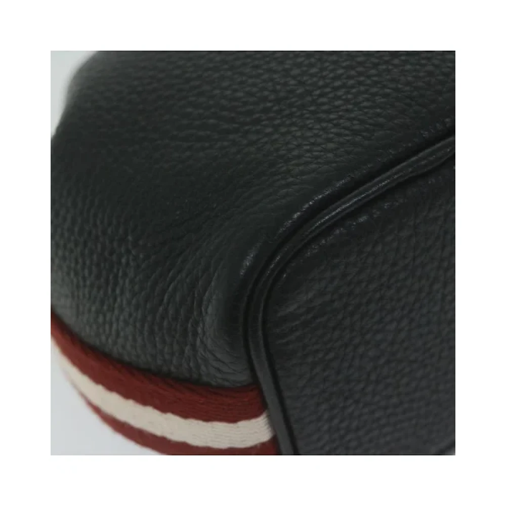 Bally Pre-owned Leather shoulder-bags Black Dames