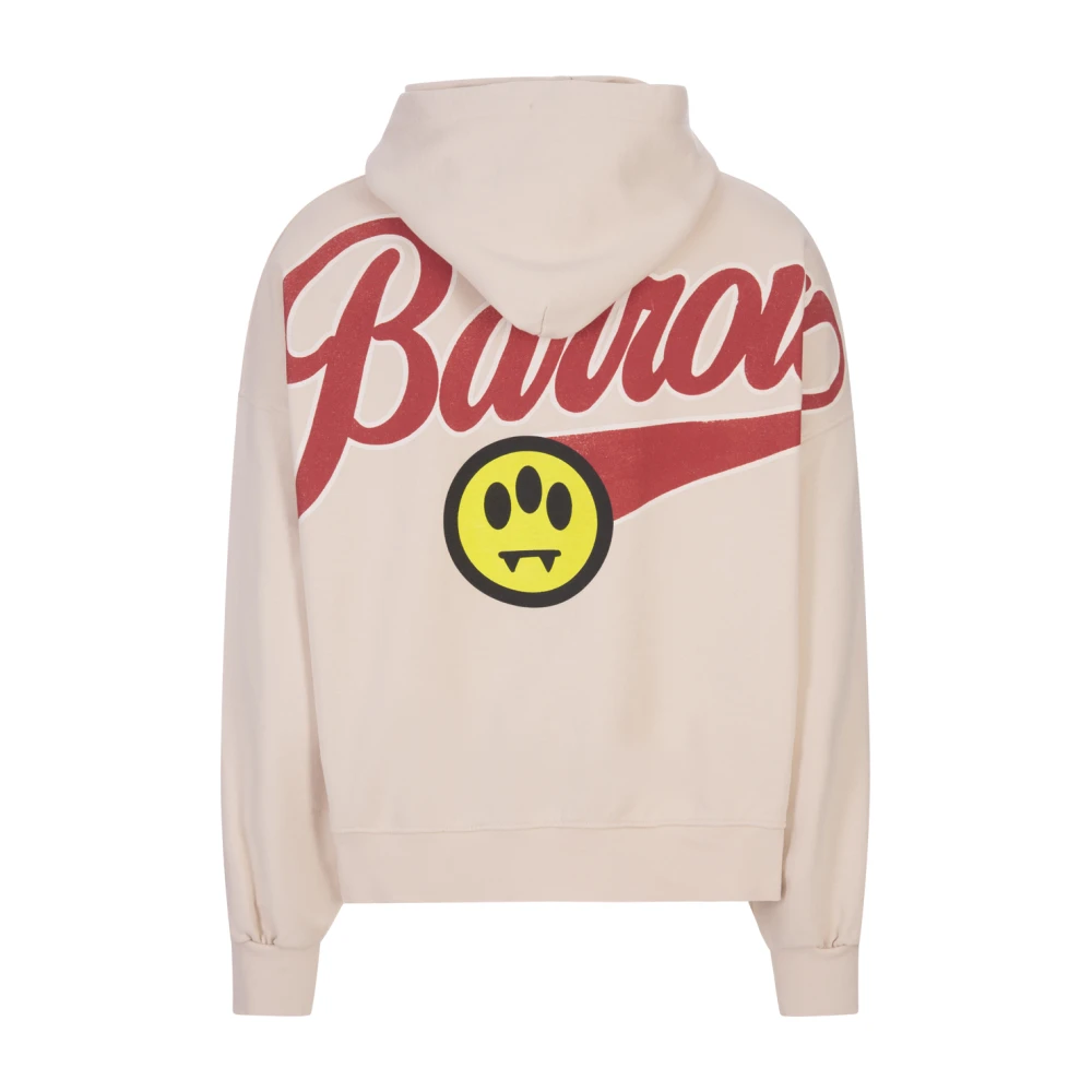 Barrow Smile Grafische Duif Bruine Hoodie Brown Heren