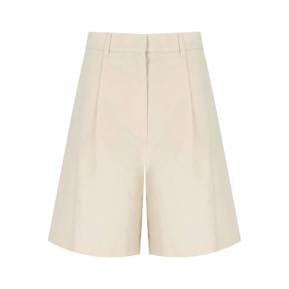 Weekend Max Mara Women's Beige Ecuba Bermuda Shorts - Casual Shorts - 2XS - Shorts