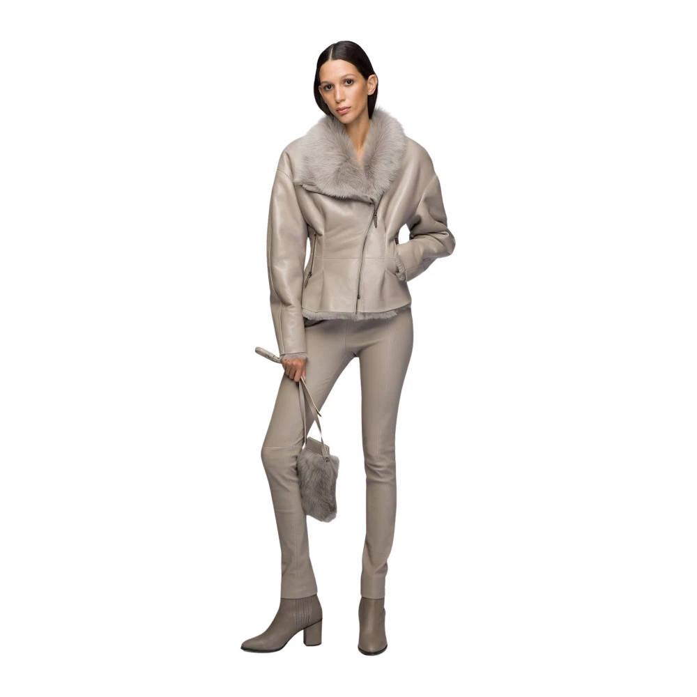 VSP Luz Niobe Shearling Jas Gray Dames