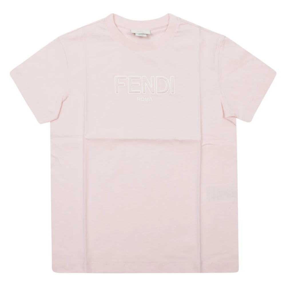 Fendi Men's Pink T-Shirts And Polos