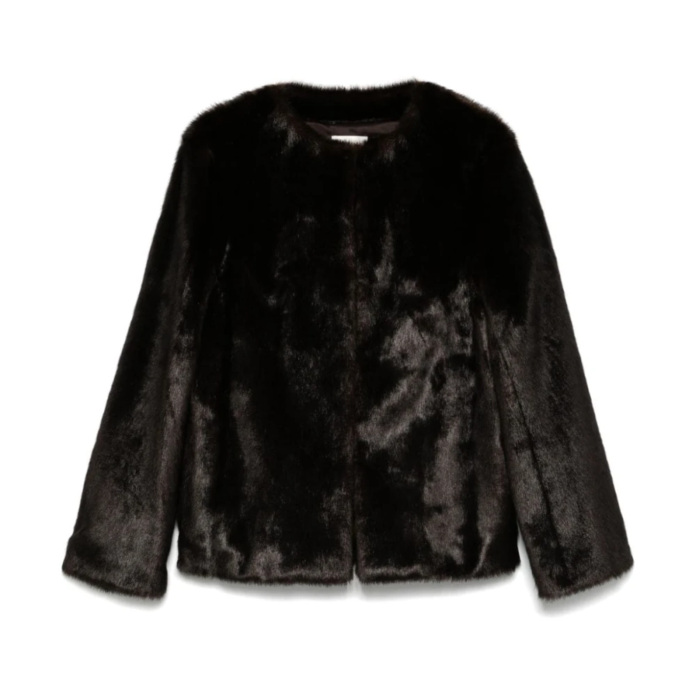 Loulou Studio Stijlvolle Jassen Collectie Black Dames