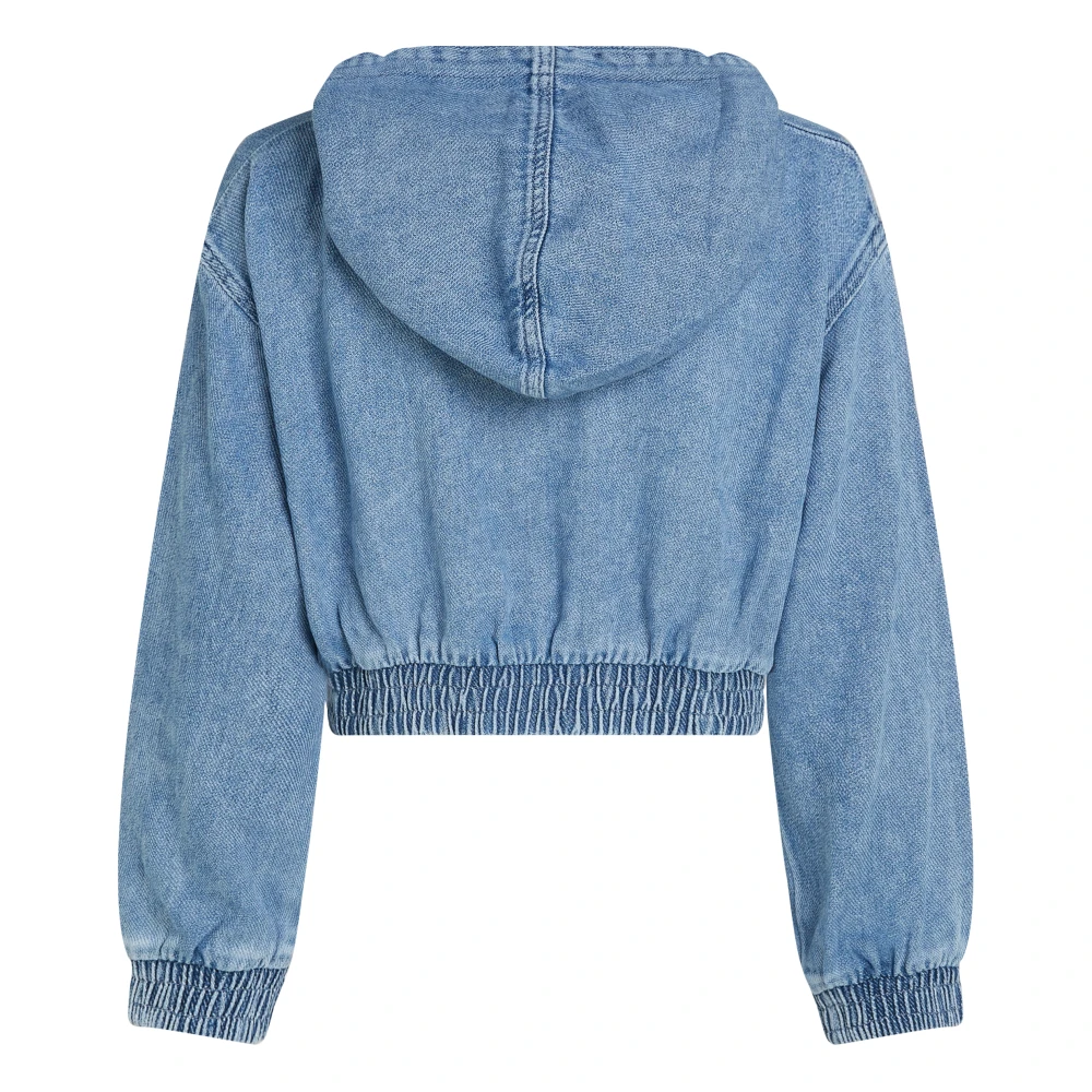 Tommy Jeans Blauwe Sweatshirt voor Vrouwen Blue Dames