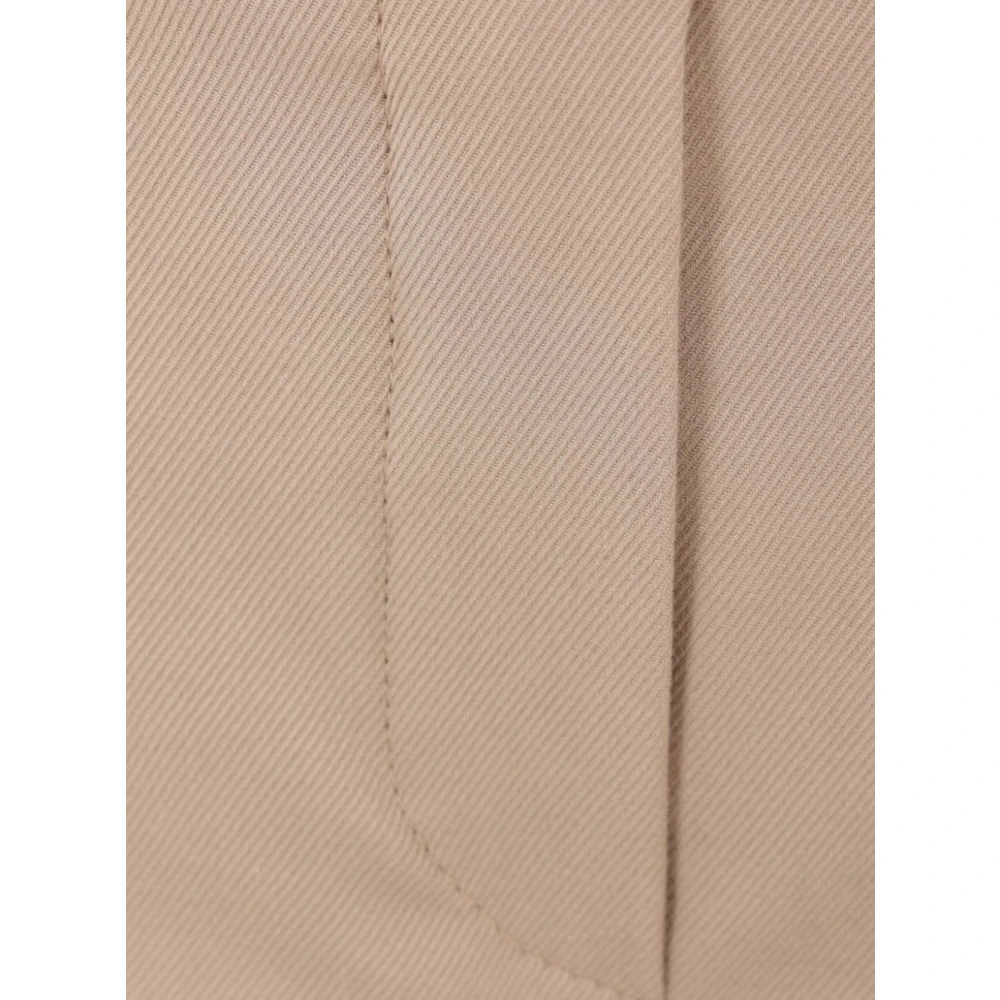 BRUNELLO CUCINELLI Beige Broek Aw24 Damesmode Beige Dames