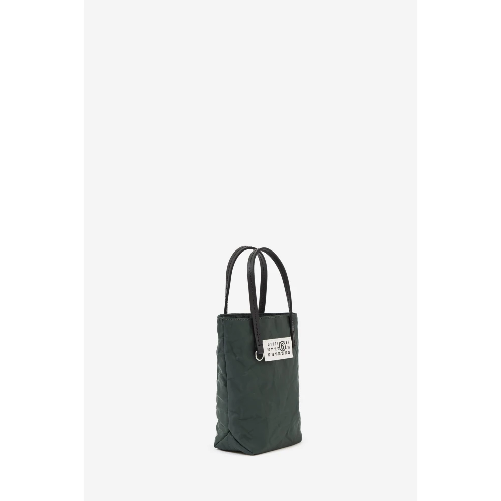 MM6 Maison Margiela Stijlvolle leren tas voor vrouwen Green Dames