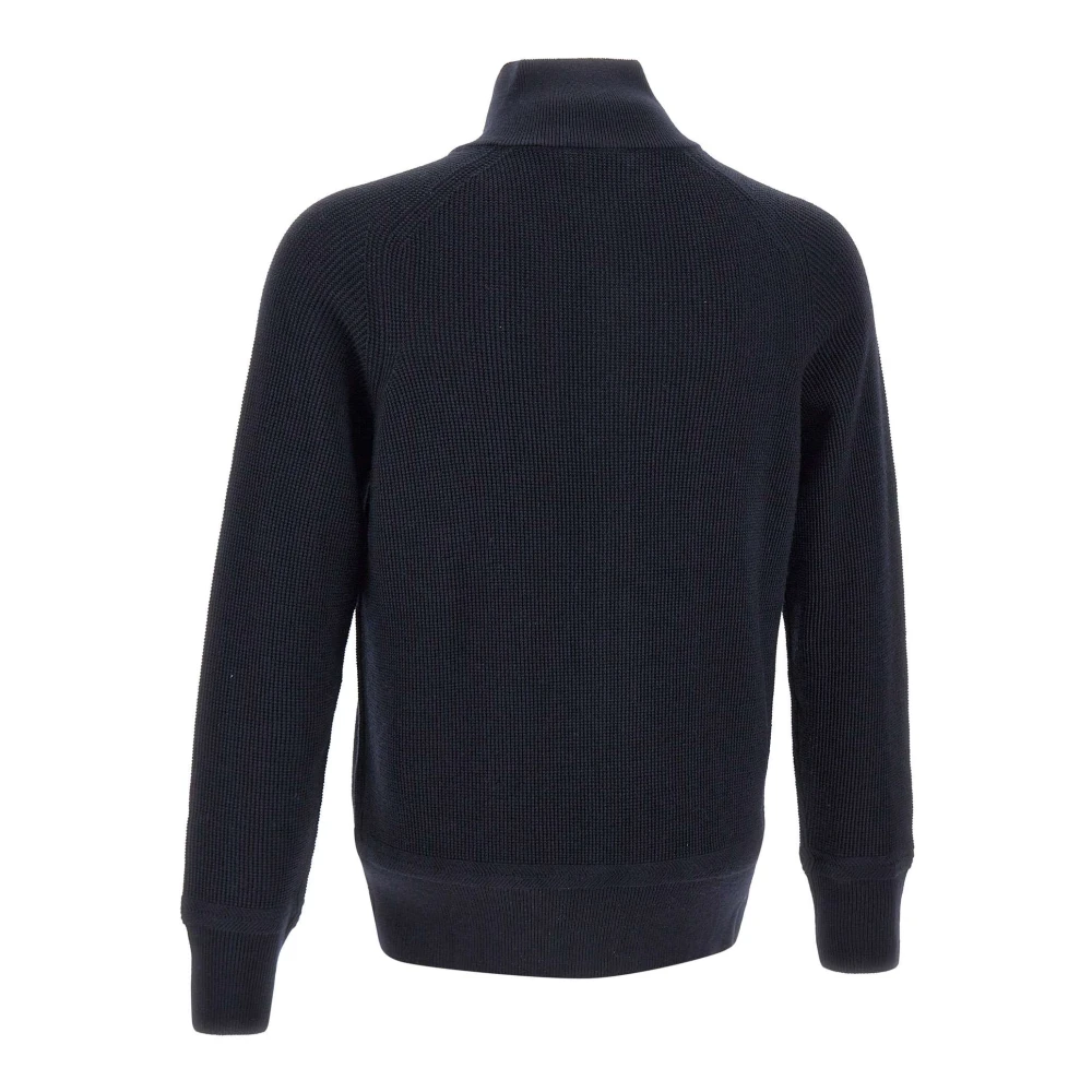 Kangra Heren Merinowol Trui Blauw Blue Heren