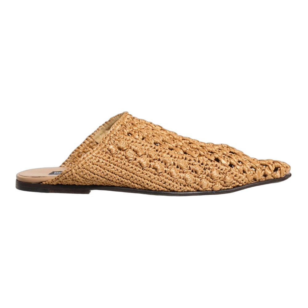Dolce & Gabbana Men's Beige Mules, 9 Uk, Slides