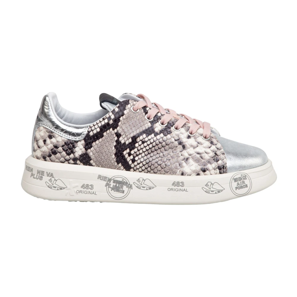 Python Print Wide Sole Sneakers