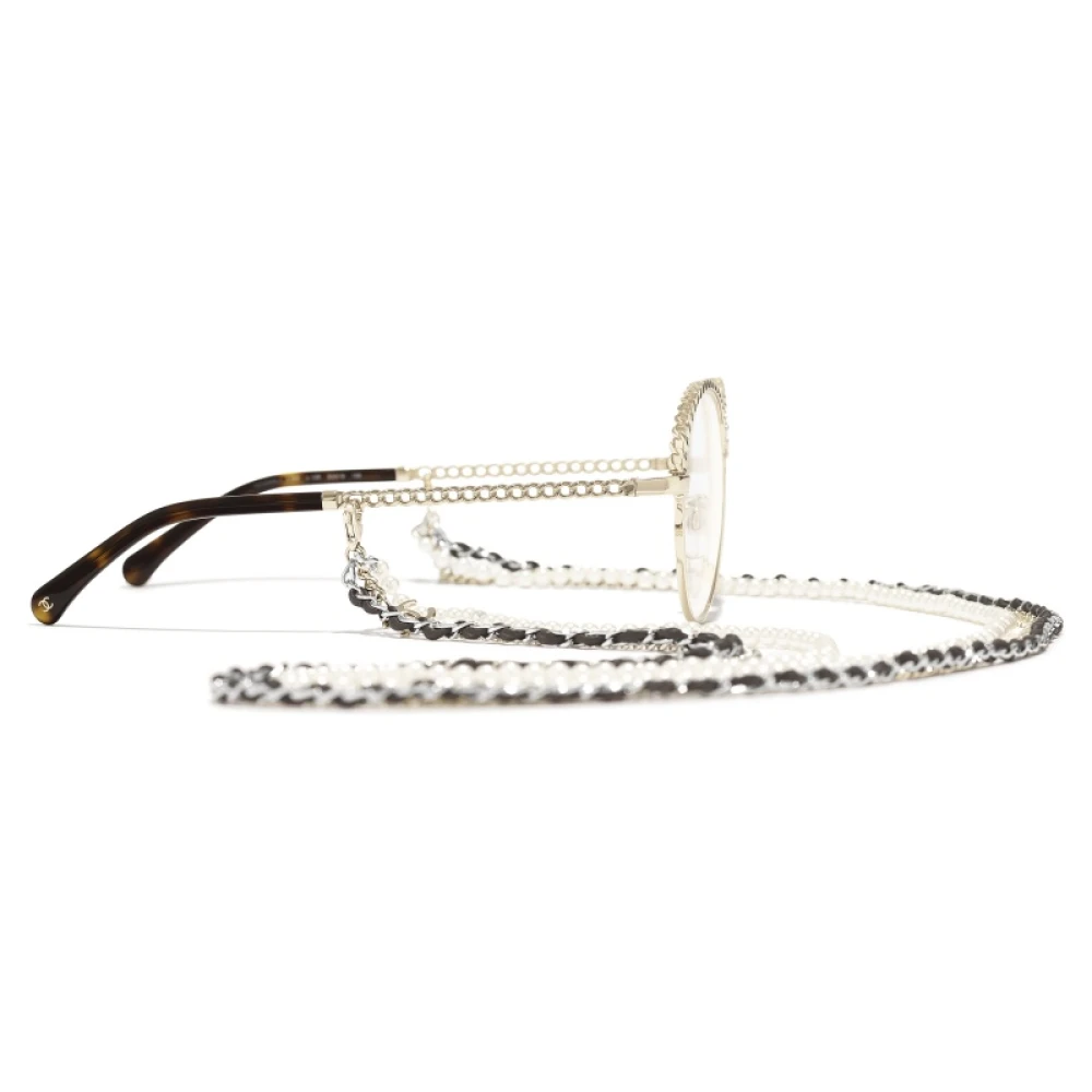 Chanel Stijlvolle Bril Yellow Dames