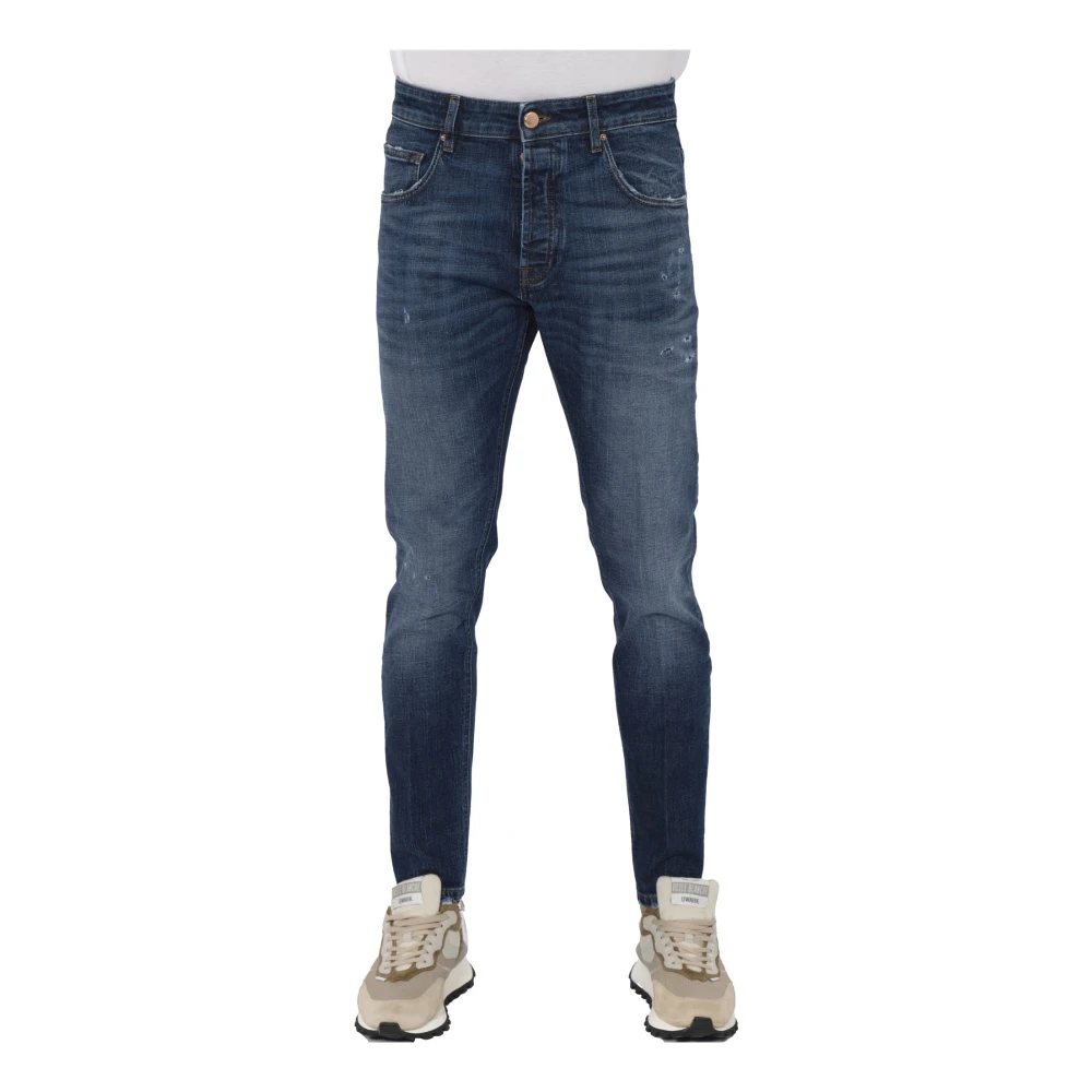 Don The Fuller Yaren Dtfut 1702 Heren Tapered Jeans Blue Heren