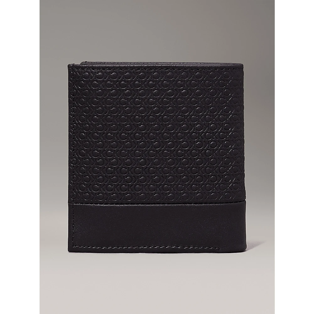 Calvin Klein Heren Logo Portemonnee Nano Mono Black Heren
