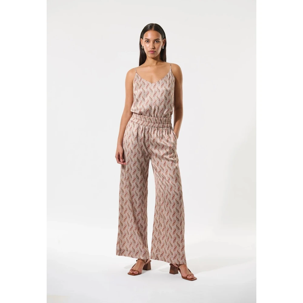 Dea Kudibal Paisley Print Camisole Top Bell Blush Multicolor Dames