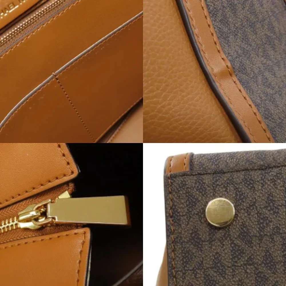 Michael Kors Pre-owned Plastic shoulder-bags Brown Dames