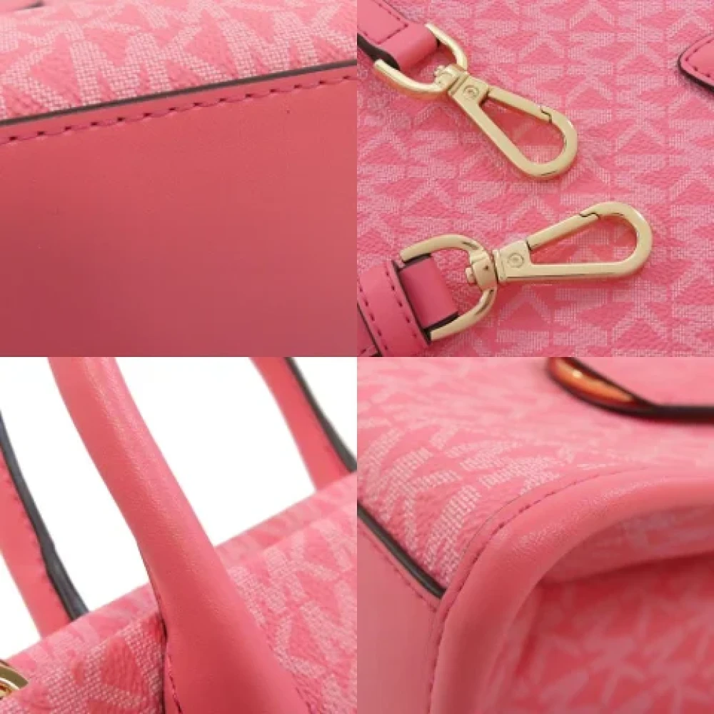 Michael Kors Pre-owned Canvas handbags Pink Dames