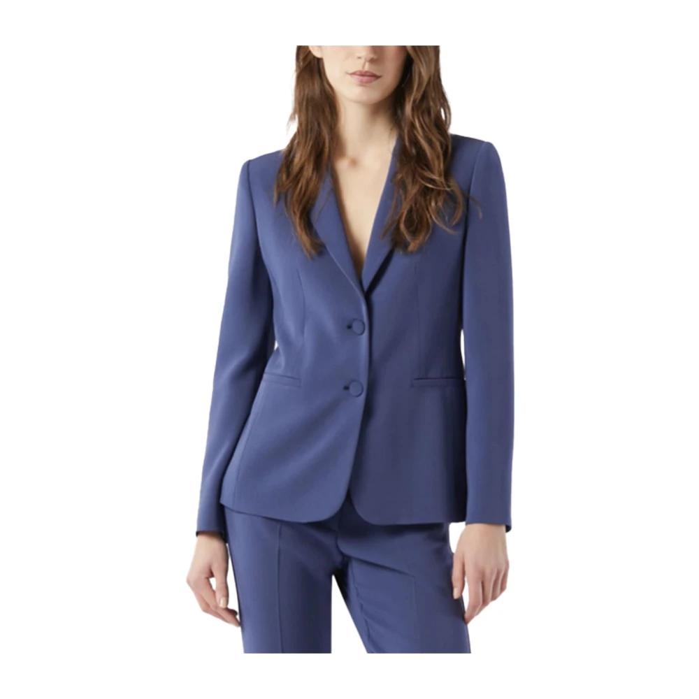 Pennyblack Polyester blazer slim fit klassieke snit Blue Dames
