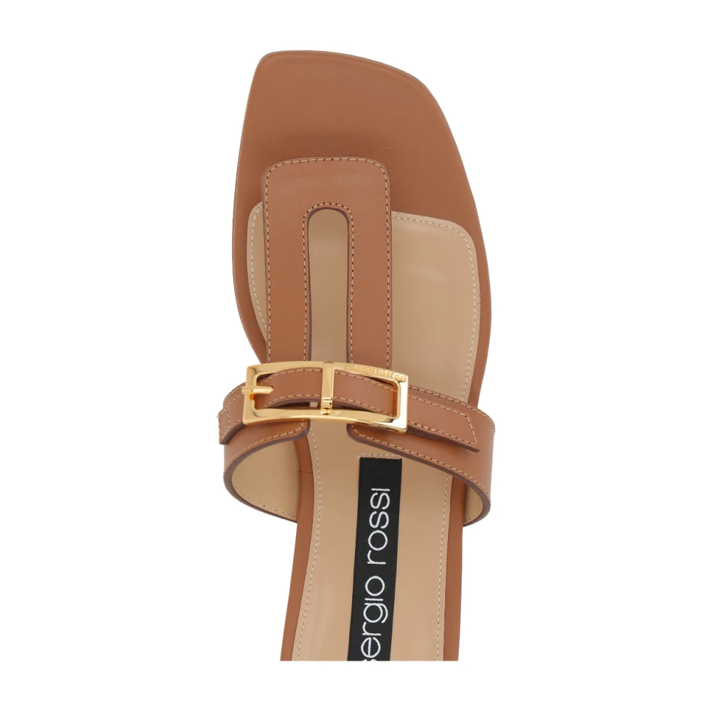 Sergio Rossi Elegante Sandalen voor Vrouwen Brown Dames