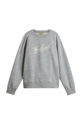 Crewneck Sweatshirt med Script Logo