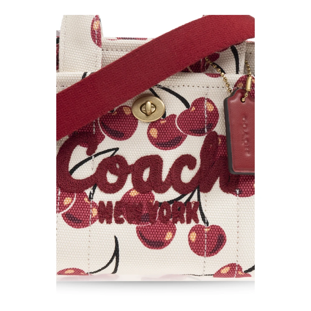 Coach Handtas Beige Dames