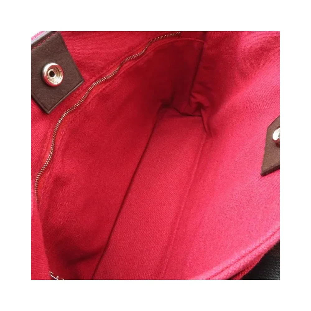 Hermès Vintage Pre-owned Cotton handbags Multicolor Dames