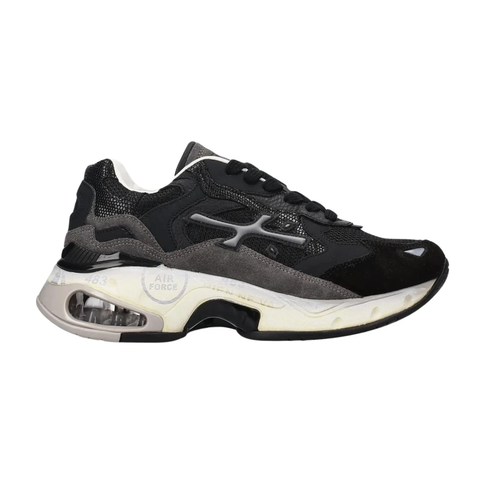 Premiata Stijlvolle Dames Sharkyd Schoenen Dames Schoenen Zwart
