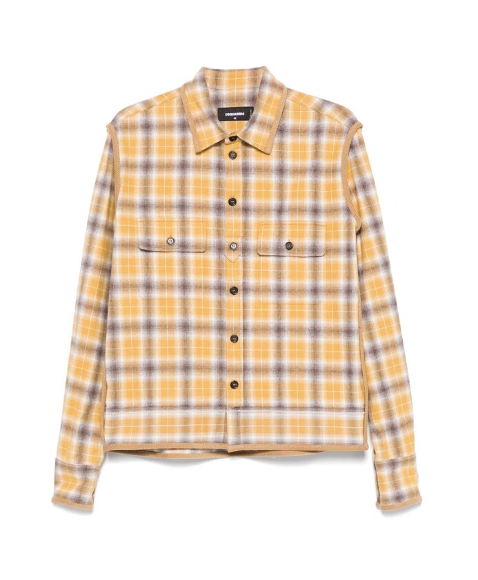 mustard-yellow-button-up-shirt