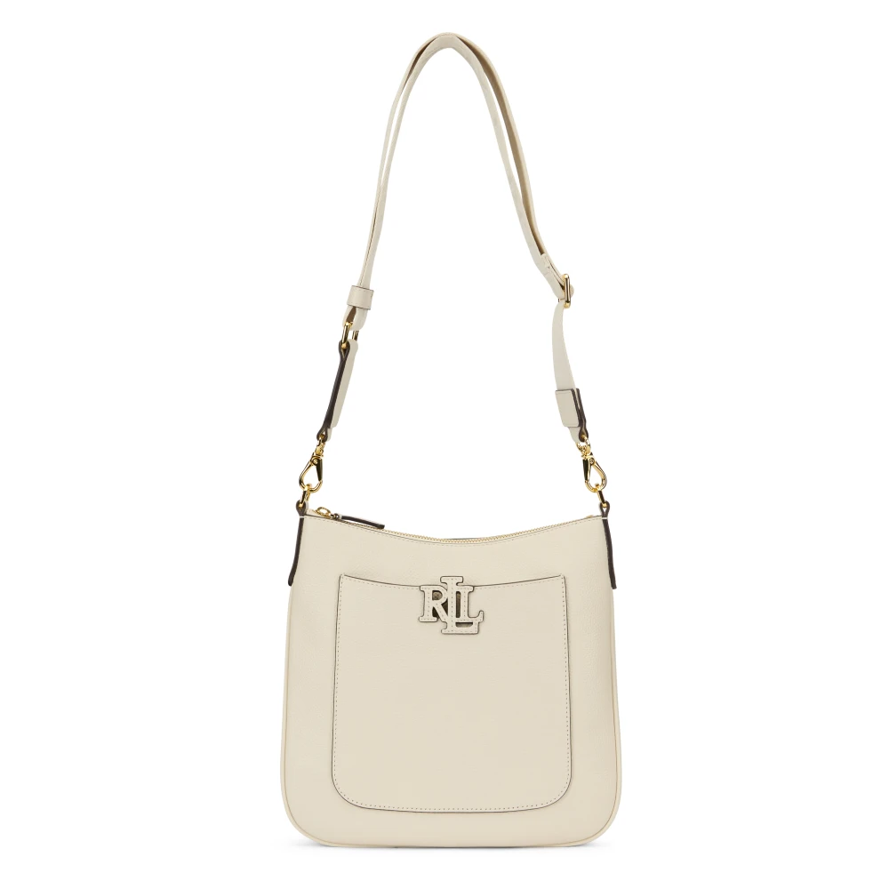 Ralph Lauren Women's White Cross Body Bags, One Size, Cameryn Shoulder Bag