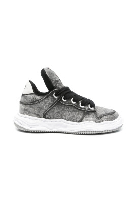 black-logo-print-lace-up-sneakers