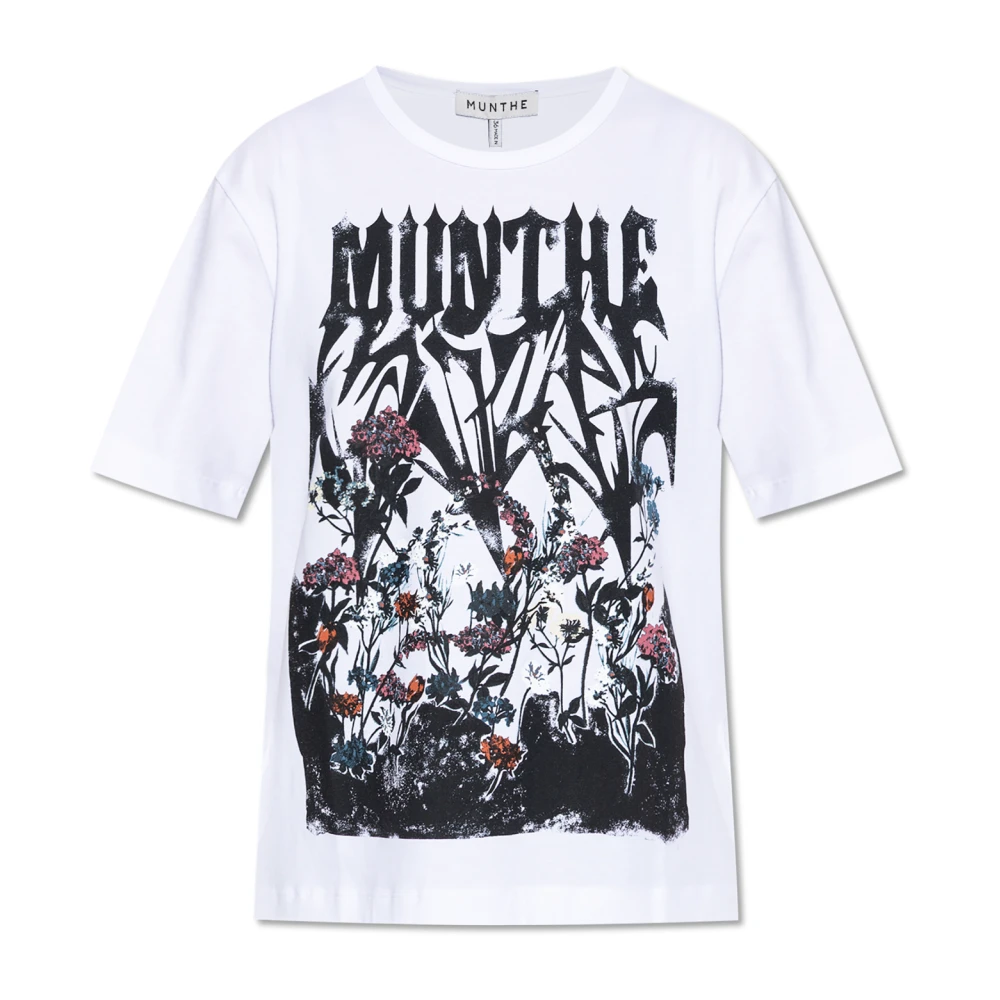 Munthe Women's White T-Shirt Prize - T-Shirts - M - Tops