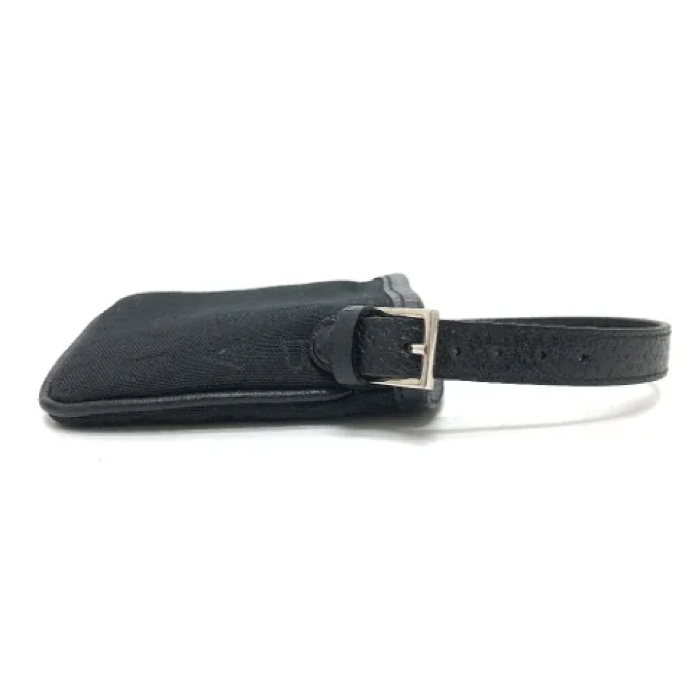 Bvlgari Vintage Pre-owned Fabric pouches Black Dames