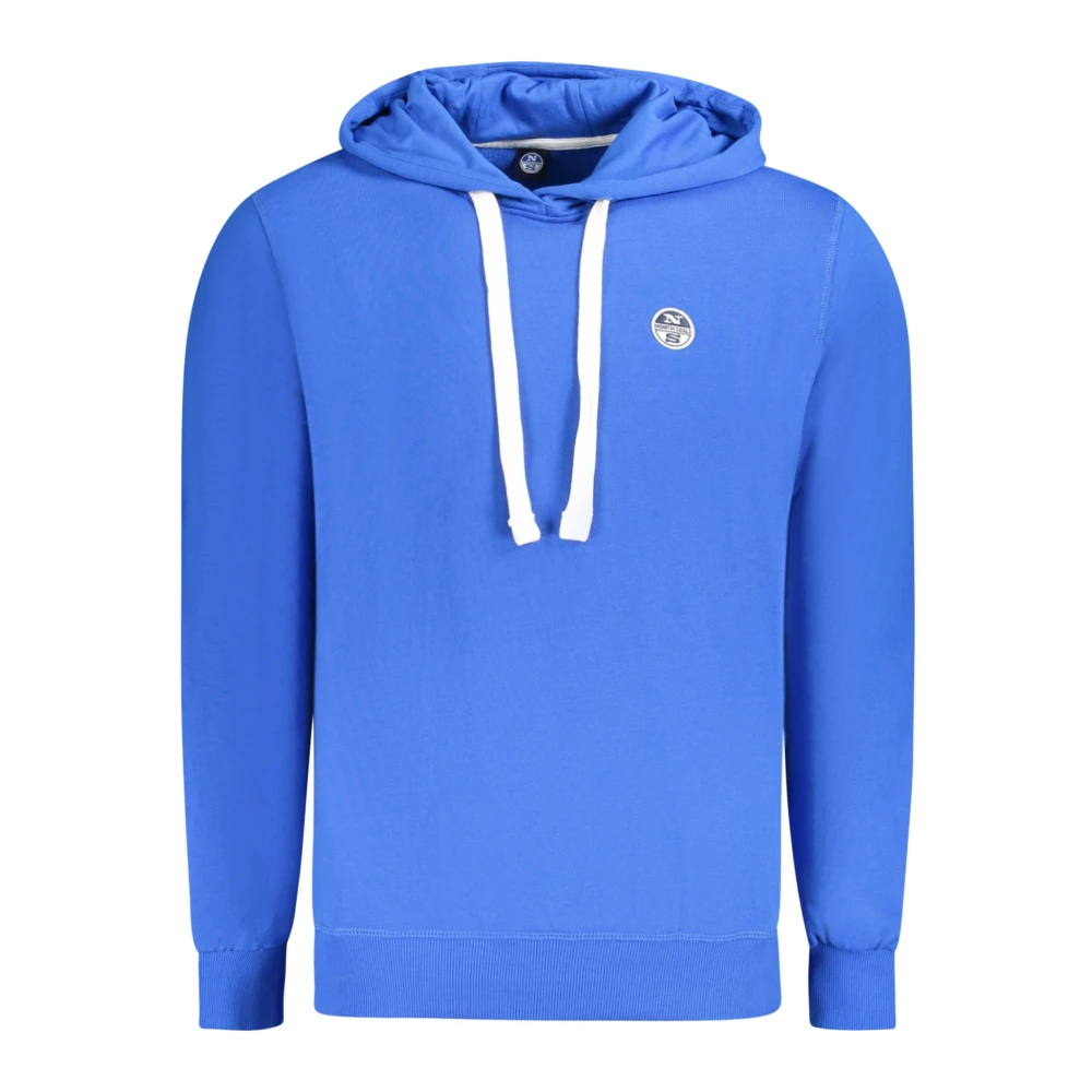 North Sails Blauwe Katoenen Trui Blue Heren