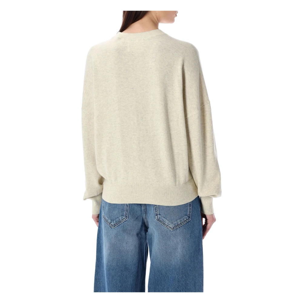 Isabel Marant Étoile Lichtgrijze Gebreide Trui Gray Dames