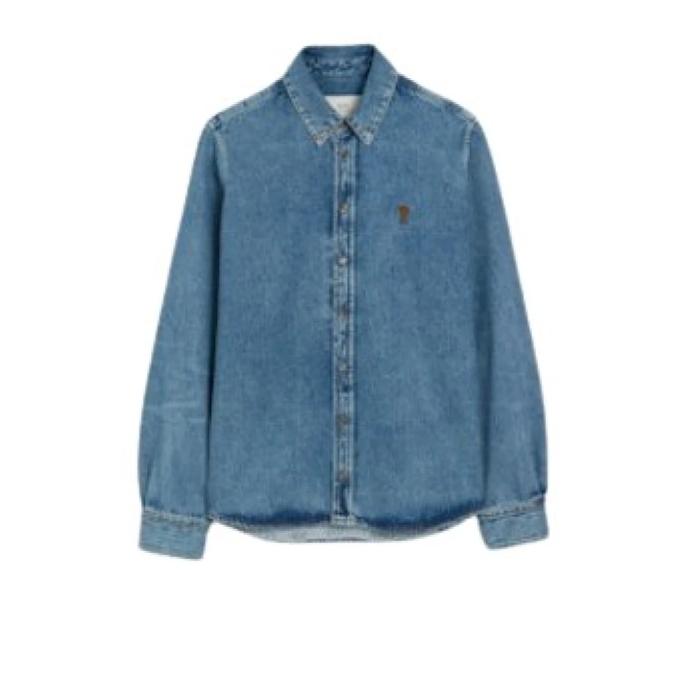 Shirts > Denim Shirts - - Ami Paris - Modalova